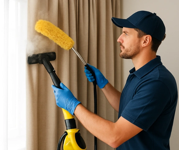 Trusted curtain steam cleaning technician Matty Curtain Cleaning mcgraths-hill-nsw QLD